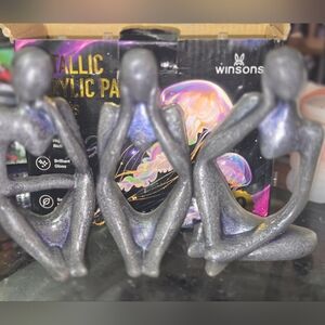 Set of 3 Stoic Thinkers Wax Figures